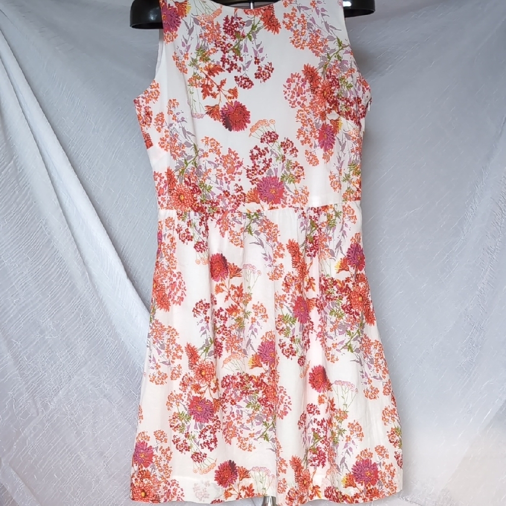 Garnet Hill Pink Halter Mini Sundress